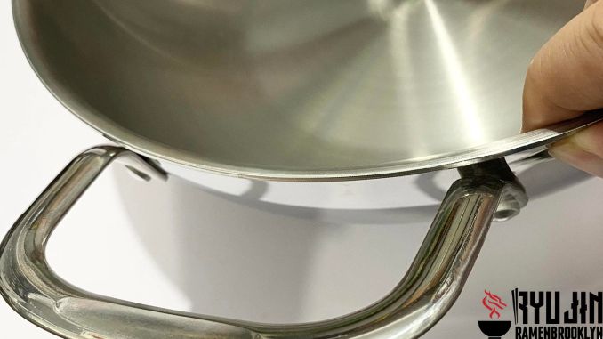 Handles and Lid of All-Clad Cookware