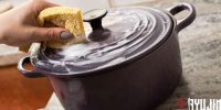 How to Clean Discolored Enamel Cookware